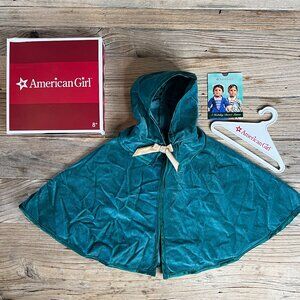 American Girl Elizabeth’s Quilted Cloak, Retired Historical Collector Piece, NIB